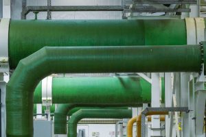 green pipes