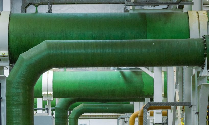 green pipes